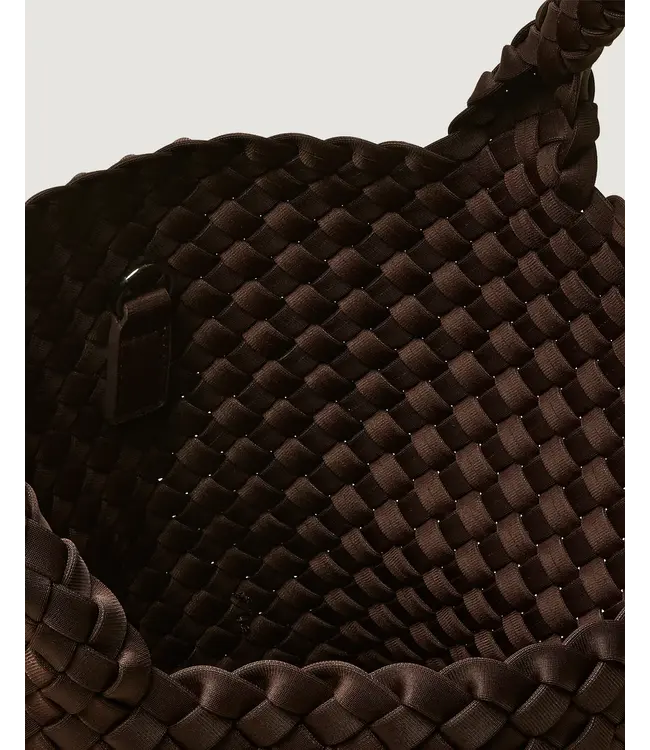 Naghedi St Barths small tote Chocolate