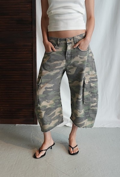 Lois Aliana- Ber cargo jeans Camo