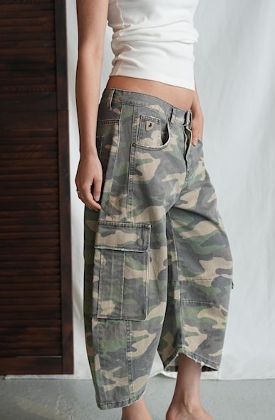 Lois Aliana- Ber cargo jeans Camo