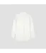 OLAF Striped oversized shirt Optical white