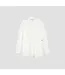 OLAF Striped oversized shirt Optical white