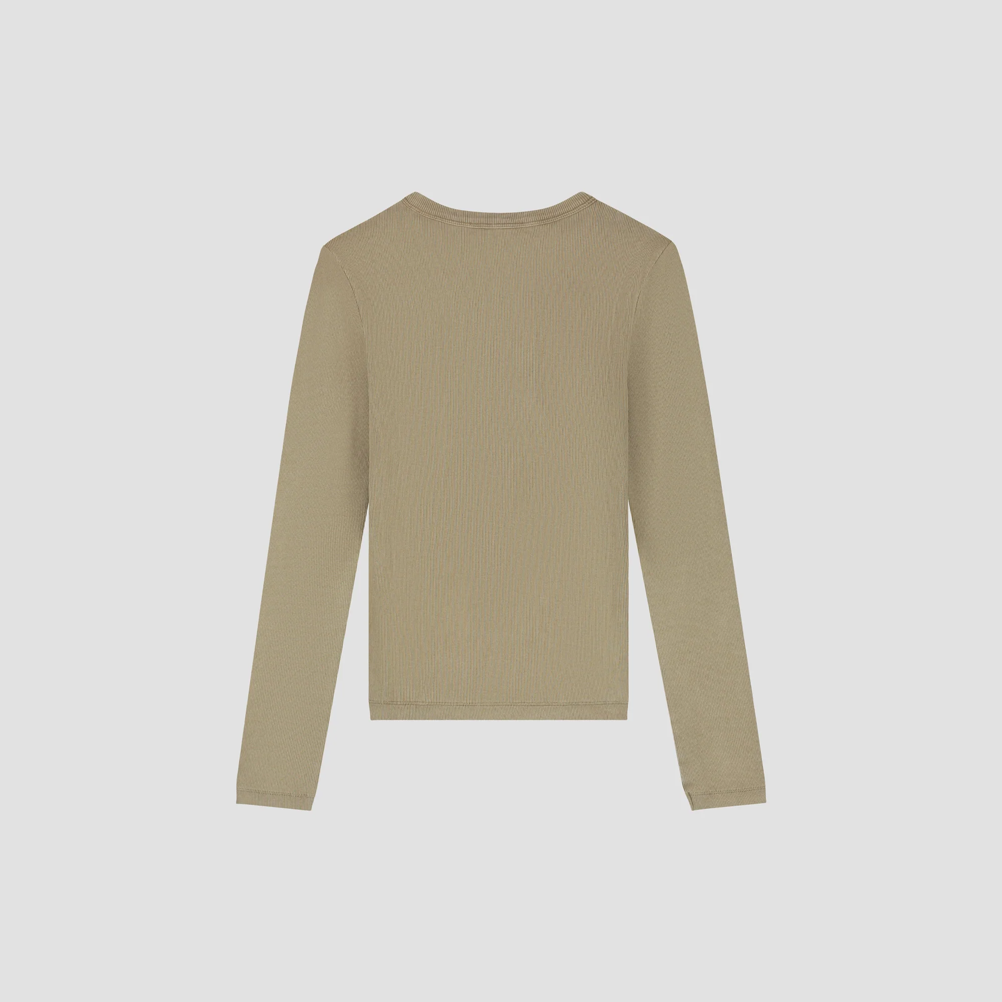 OLAF Monogram washed henley top Treehouse