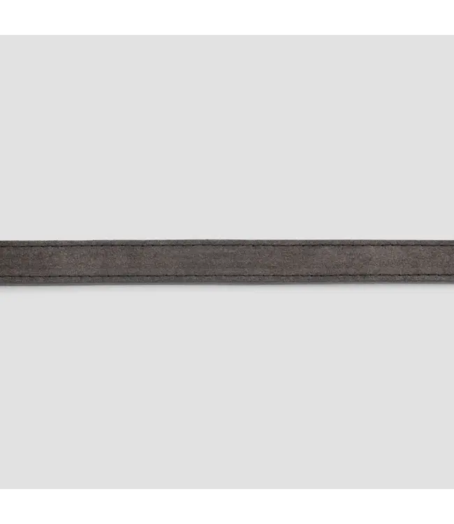 OLAF Suede belt Chocolate plum