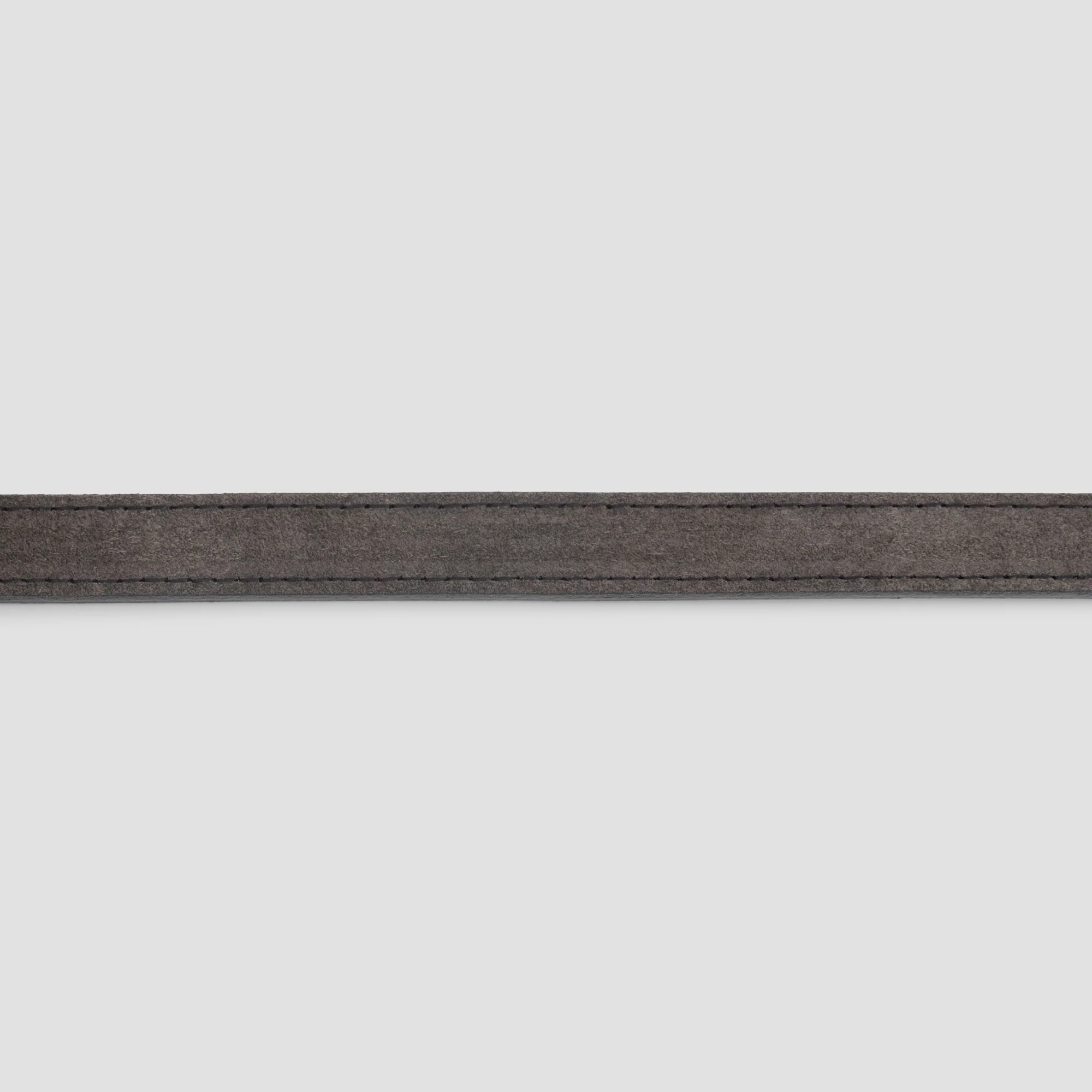 OLAF Suede belt Chocolate plum