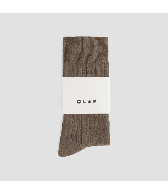 OLAF Studio socks Chocolate chip