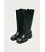 Alohas Sajan vintage effect Black leather boots