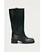 Alohas Sajan vintage effect Black leather boots