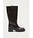 Alohas Sajan vintage effect Brown leather boots