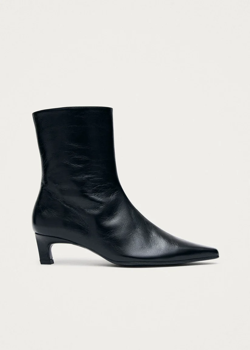 Alohas Ambar rift Black leather ankle boots