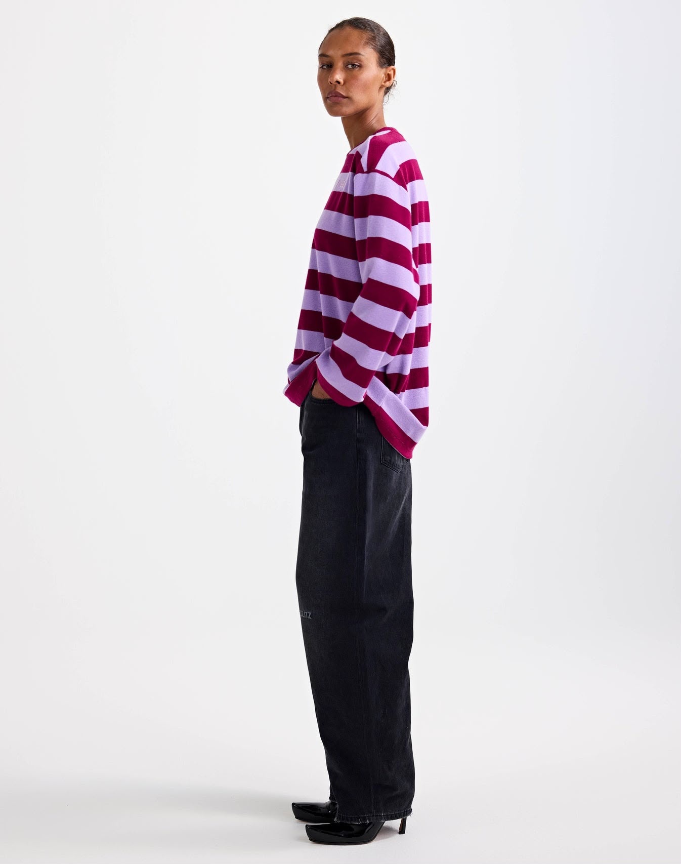 Stieglitz Sellie terry skate longsleeve Purple