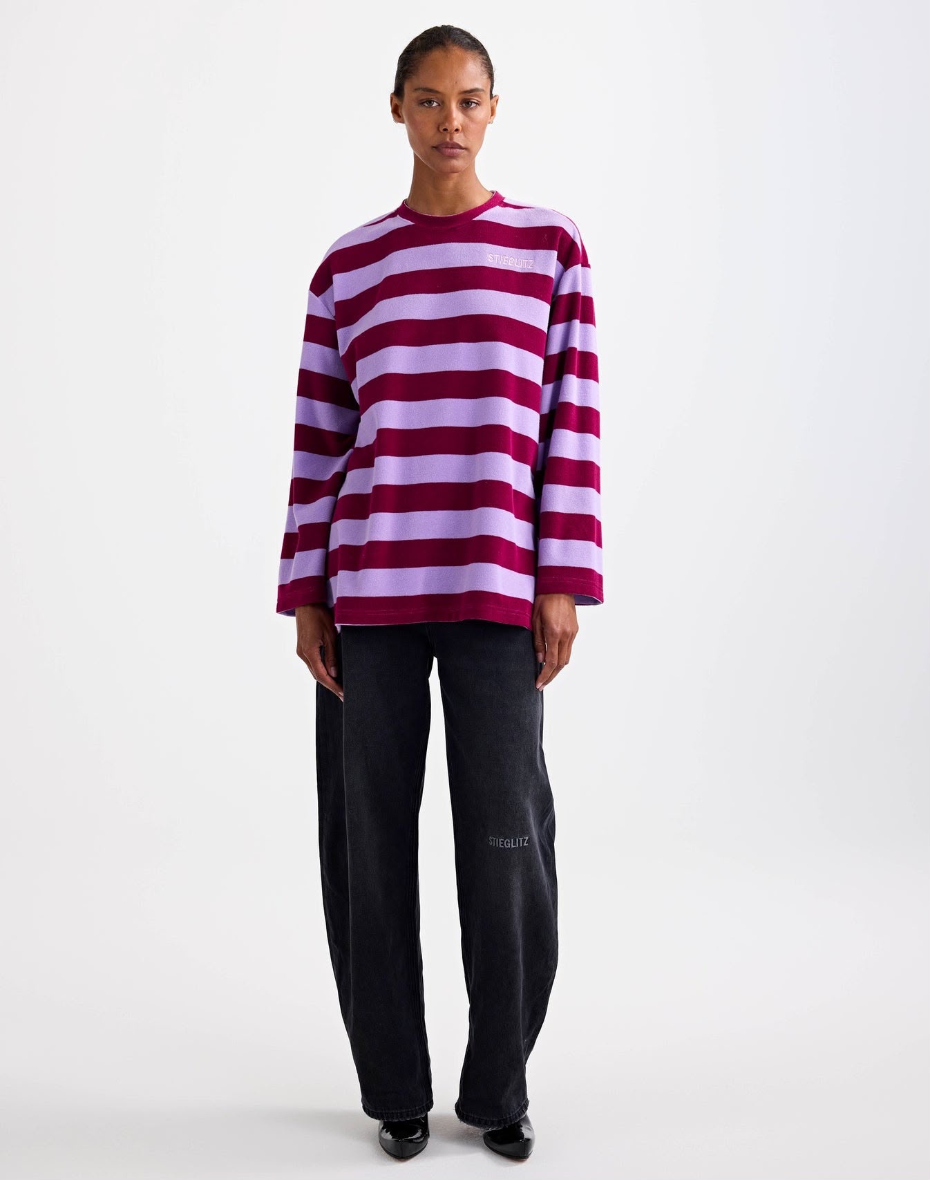 Stieglitz Sellie terry skate longsleeve Purple