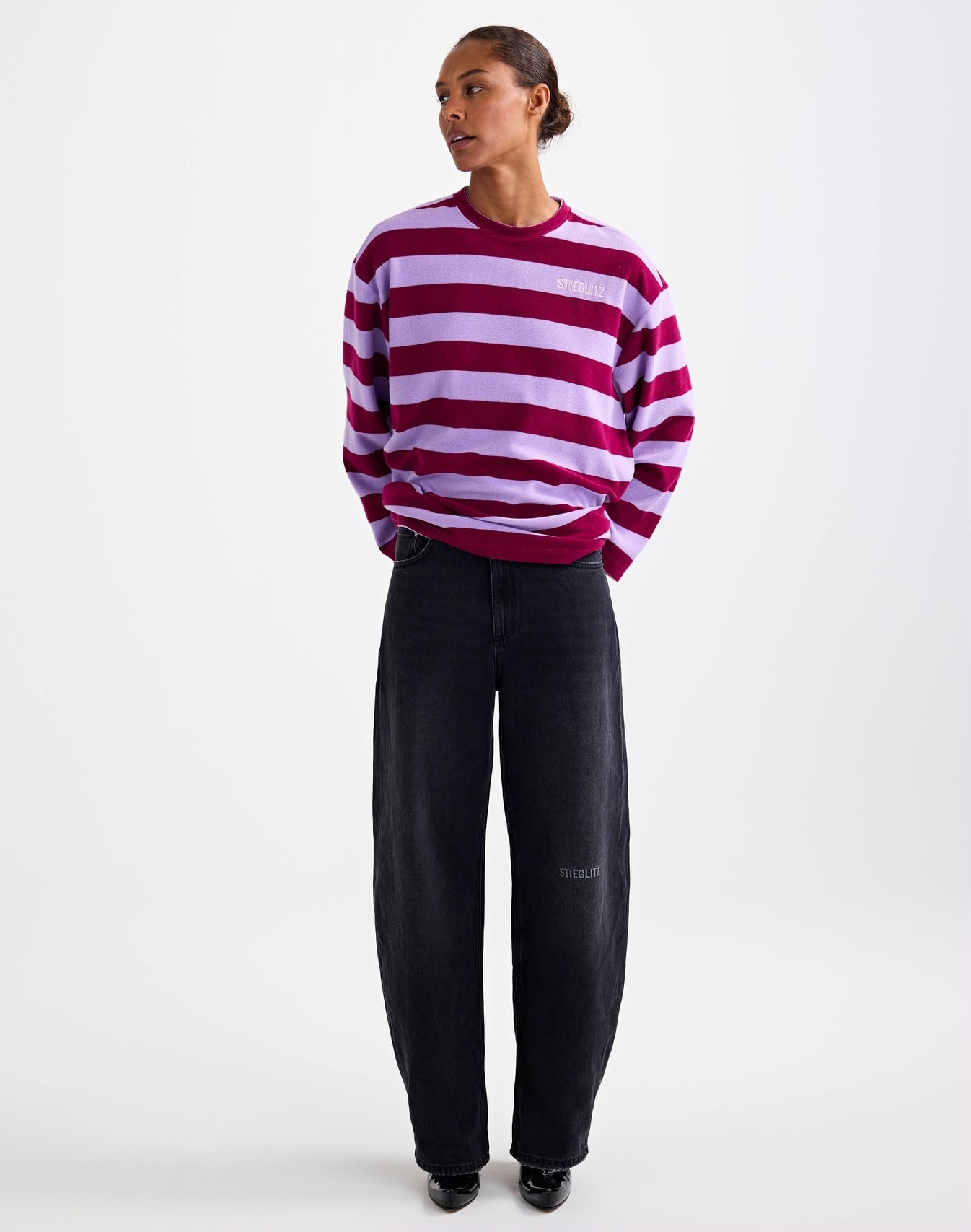 Stieglitz Sellie terry skate longsleeve Purple