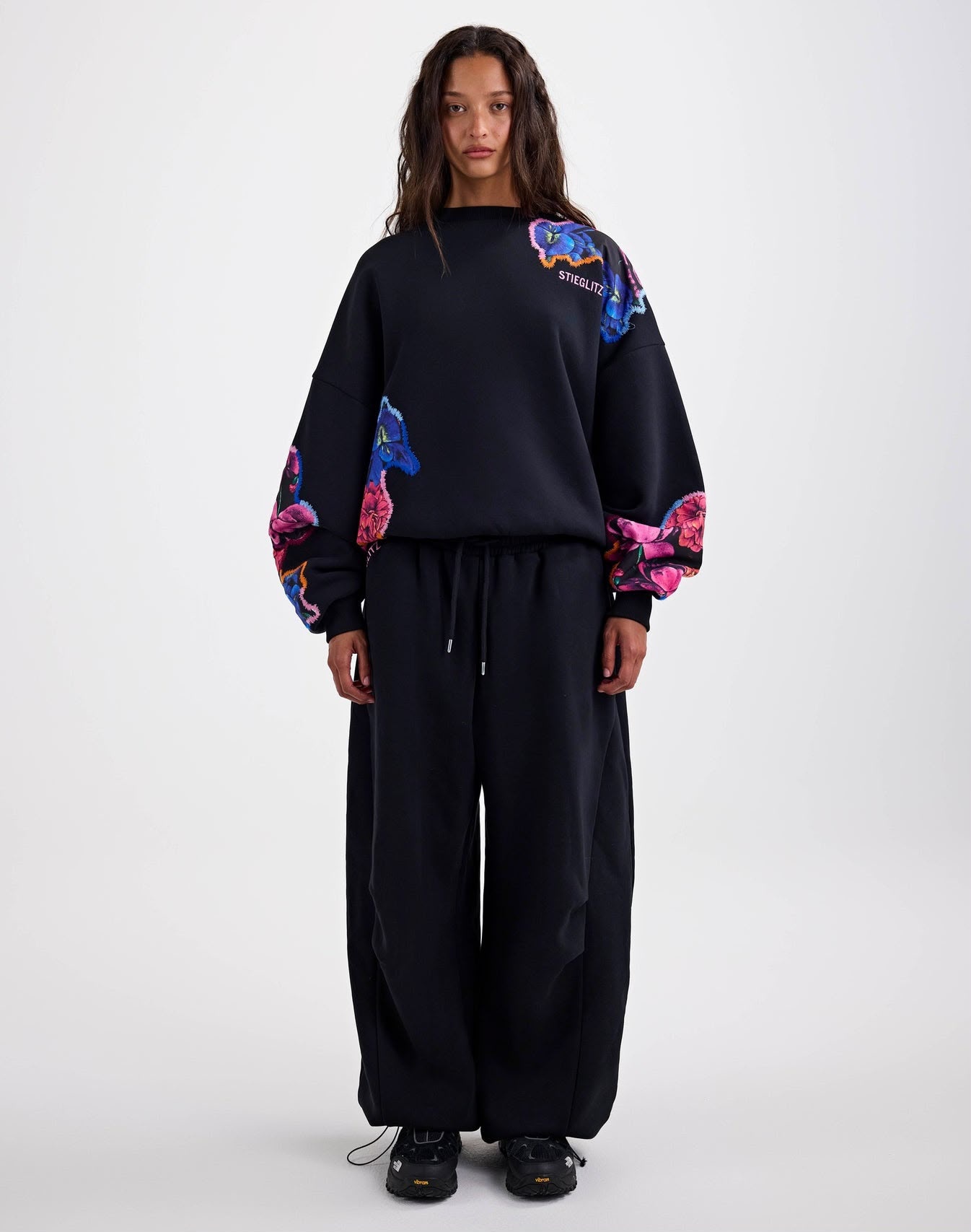 Stieglitz Nero oversized sweater Black