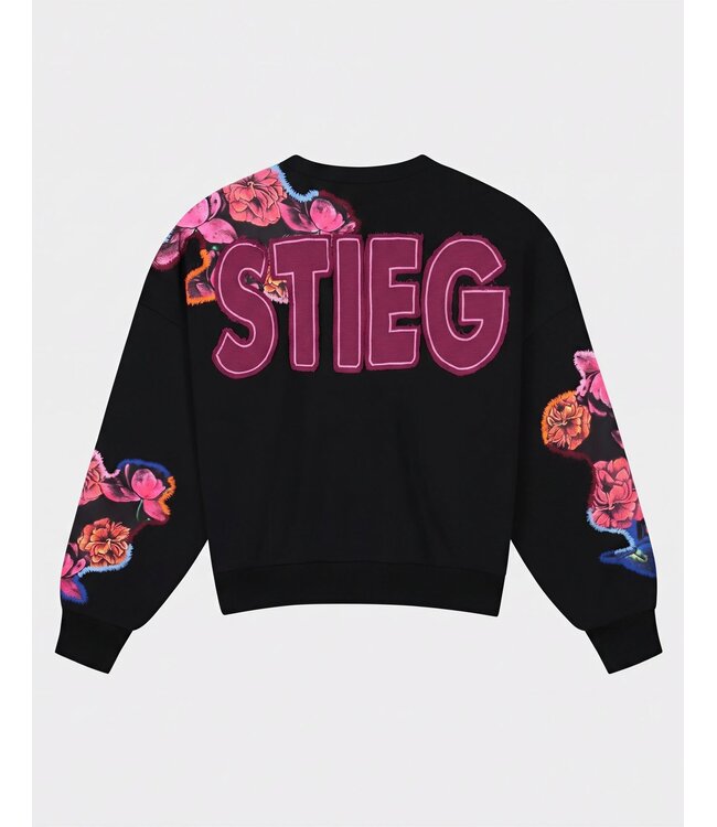 Stieglitz Nero oversized sweater Black
