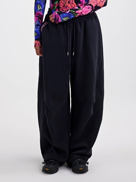 Stieglitz Nero balloon sewatpants Black