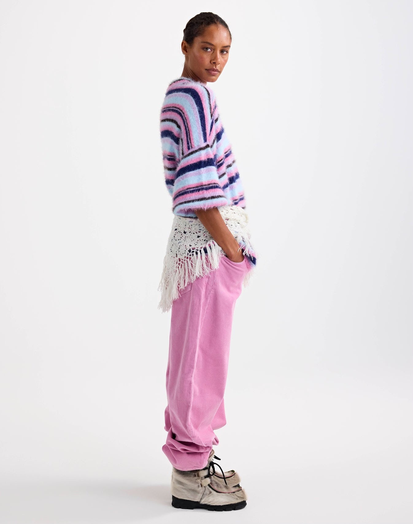 Stieglitz Mimi trousers Pink