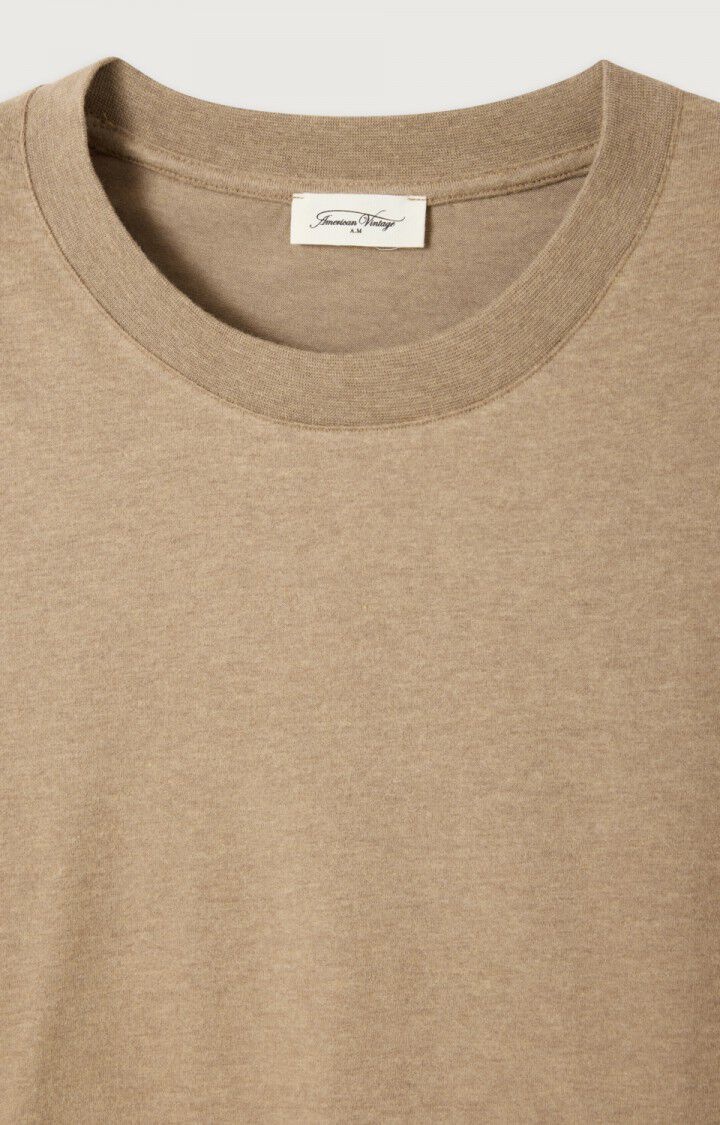 American Vintage YPA02GH  t-shirt Macchiato chine