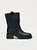 Alohas Rajan Black leather boots