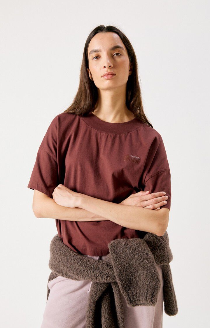 American Vintage GIX02B t-shirt Pourpre