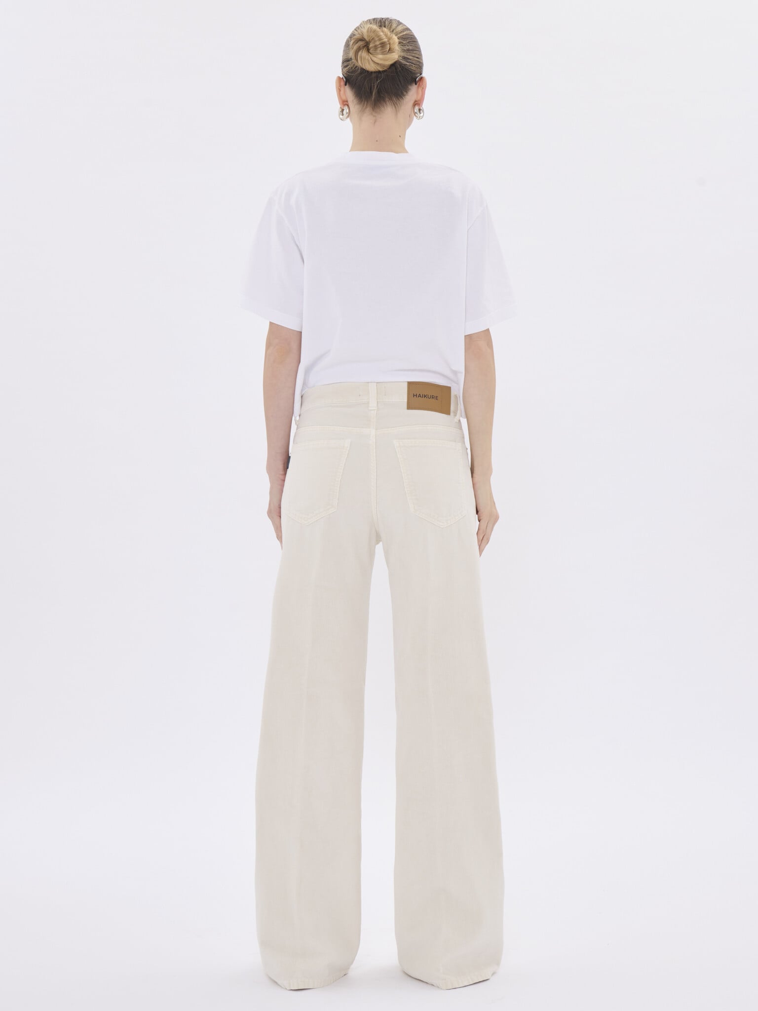 Haikure Sibilla velvet pier jeans  Snow