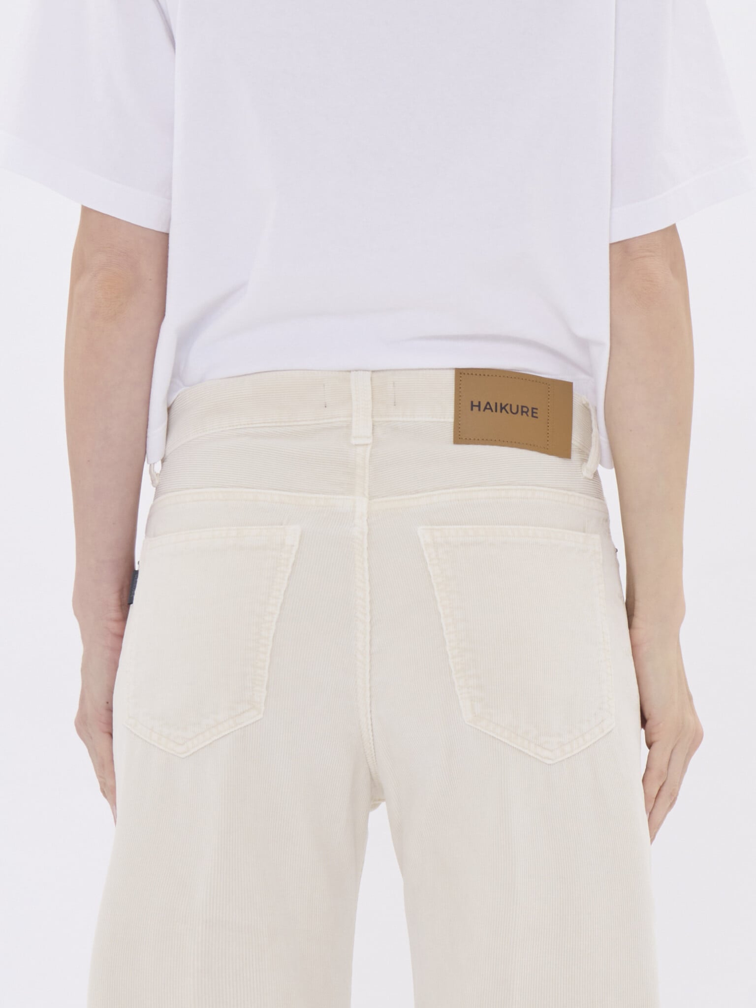 Haikure Sibilla velvet pier jeans  Snow