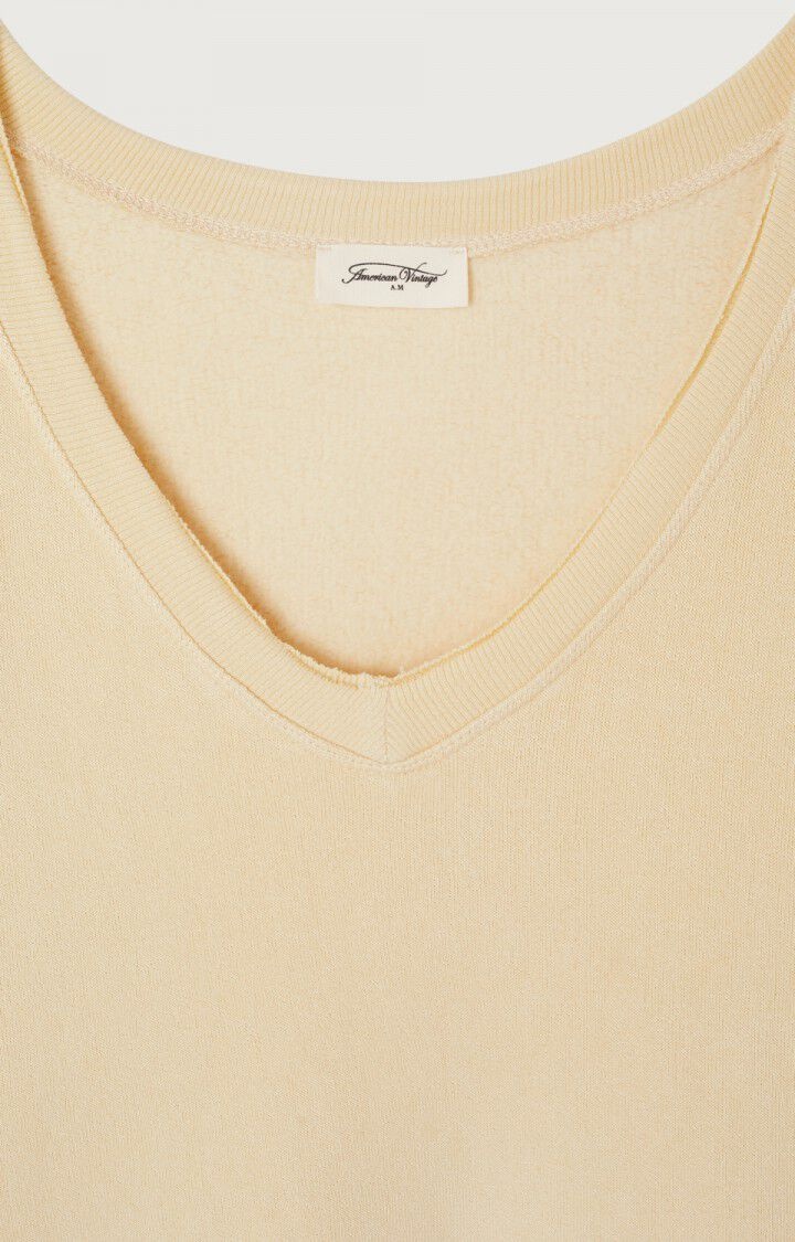 American Vintage NIS03A trui Creme anglaise