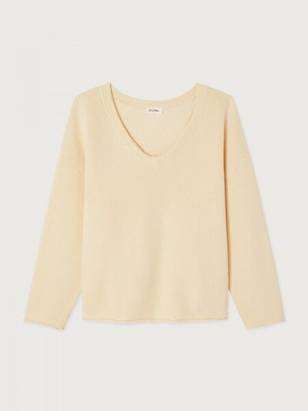 American Vintage NIS03A trui Creme anglaise