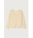 American Vintage NIS03A trui Creme anglaise