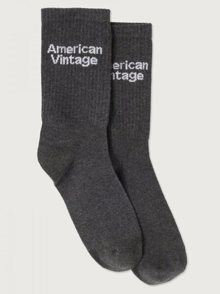 American Vintage CLY00BH sokken Gris chine