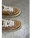 Autry Medalist low wom GX01 suede/shearling sneakers Cognac