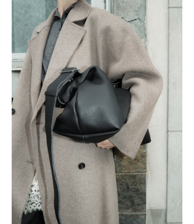 NONA Large slouchy bag Black