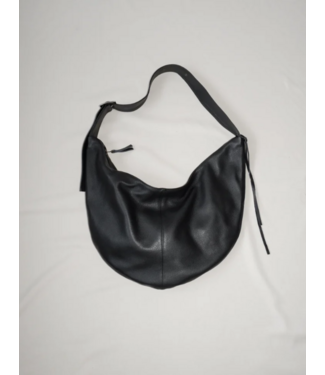 NONA Buckle banana bag XXL Black
