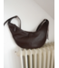 NONA Buckle banana bag XL Chocolat