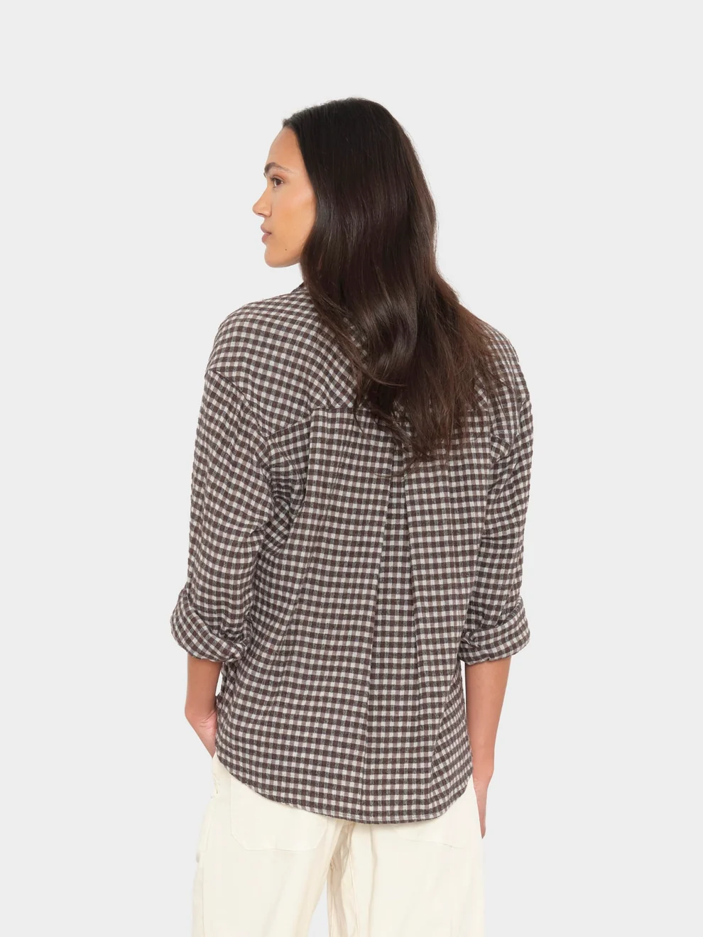 Xirena Jordy shirt Walnut brown
