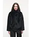 Studio AR Mallow faux mink jas D.Grey