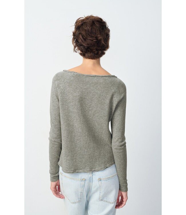 American Vintage SON31GH longsleeve Artique chine