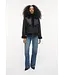 Studio AR Faje faux mink jas D. Grey