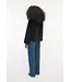 Studio AR Faje faux mink jas D. Grey