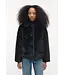 Studio AR Faje faux mink jas D. Grey