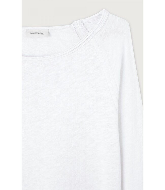 American Vintage SON31GH longsleeve Blanc