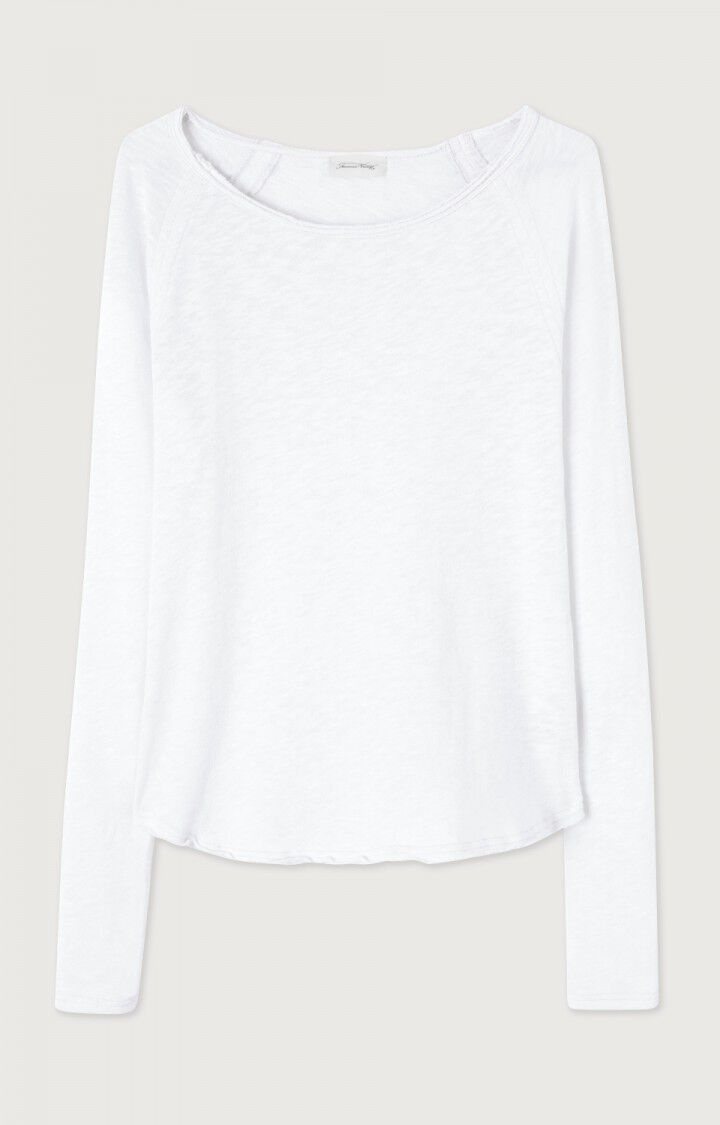 American Vintage SON31GH longsleeve Blanc