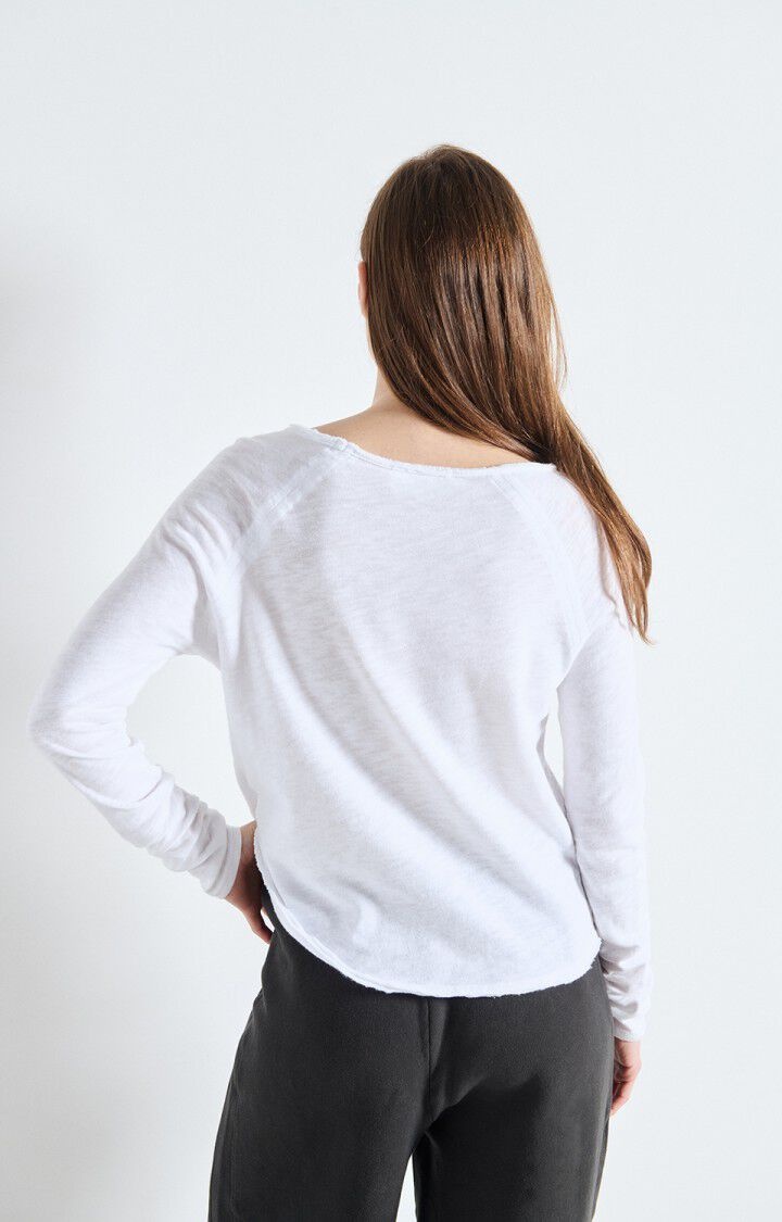 American Vintage SON31GH longsleeve Blanc