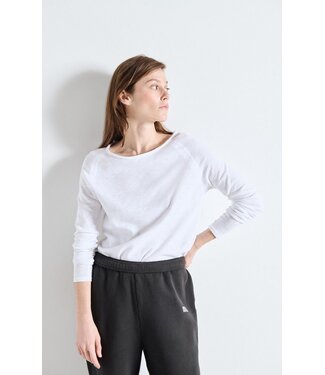 American Vintage SON31GH longsleeve Blanc
