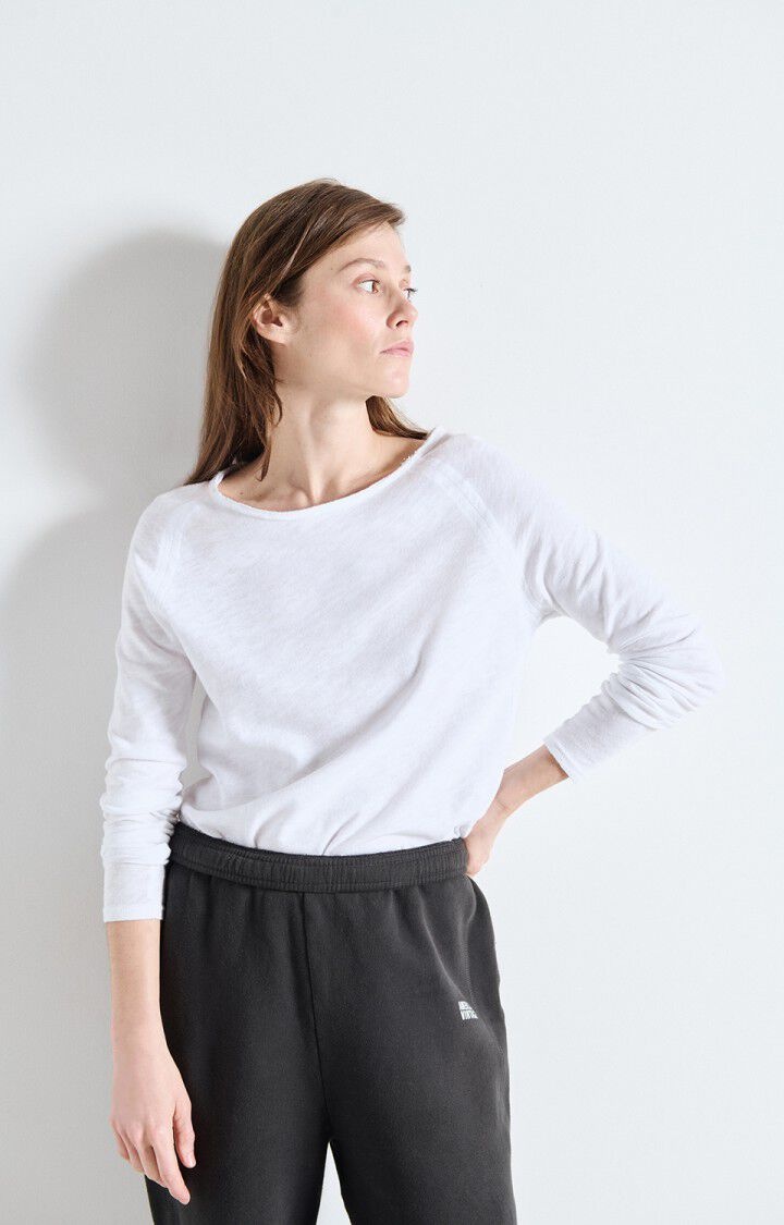American Vintage SON31GH longsleeve Blanc