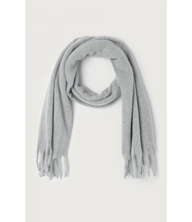 American Vintage ZI20A Sjaal Gris chine noir