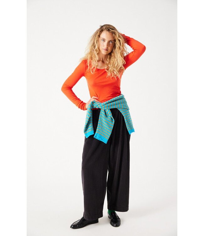 American Vintage PADO10B pantalon Carbone vintage