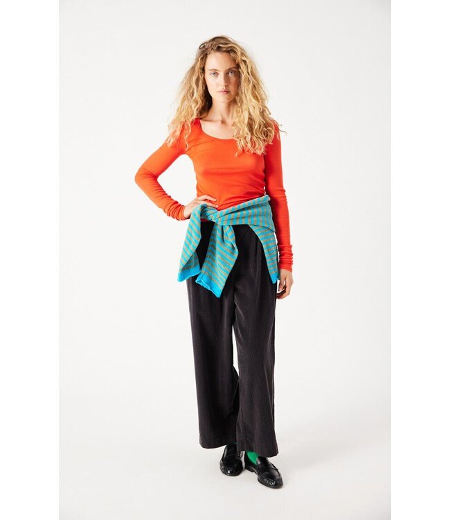 American Vintage PADO10B pantalon Carbone vintage