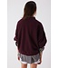 American Vintage ATU03D sweater Lie de vin