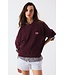 American Vintage ATU03D sweater Lie de vin