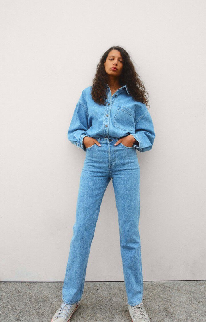 American Vintage JOY11O jeans Authentique stone